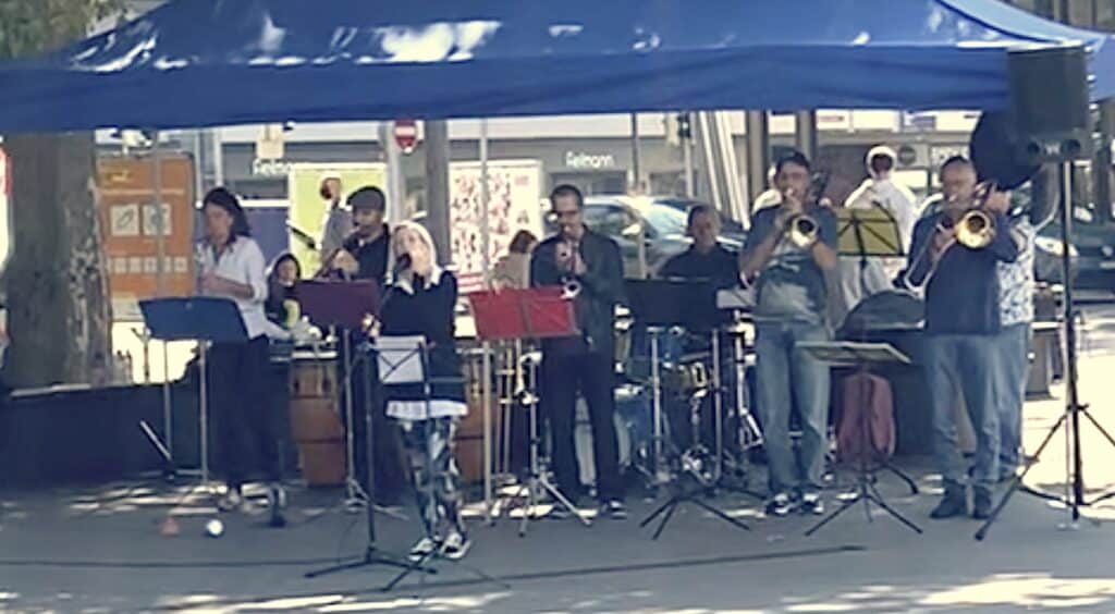 Querbeet-Brass auf dem Bundesplatz, Sept. 2021